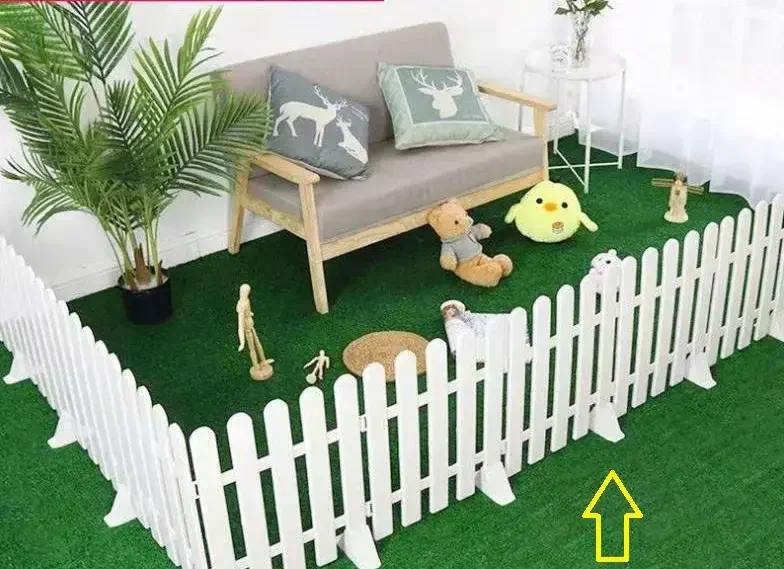 Hàng rào có chân cao 20cm