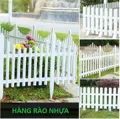 Hàng rào nhựa trang trí sân vườn phong cách Châu Âu - Ảnh 1