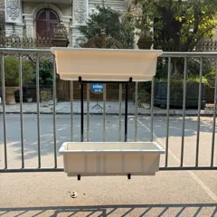 Kệ Treo Chậu Cây Ban Công 2 Tầng - Tiết Kiệm Diện Tích