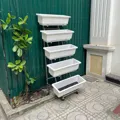 Kệ trồng cây ban công 5 tầng có bánh xe - Ảnh 3